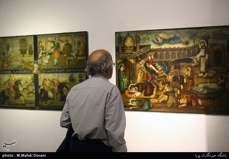 افتتاح نمایشگاه نقاشی قهوه خانه ای ایران