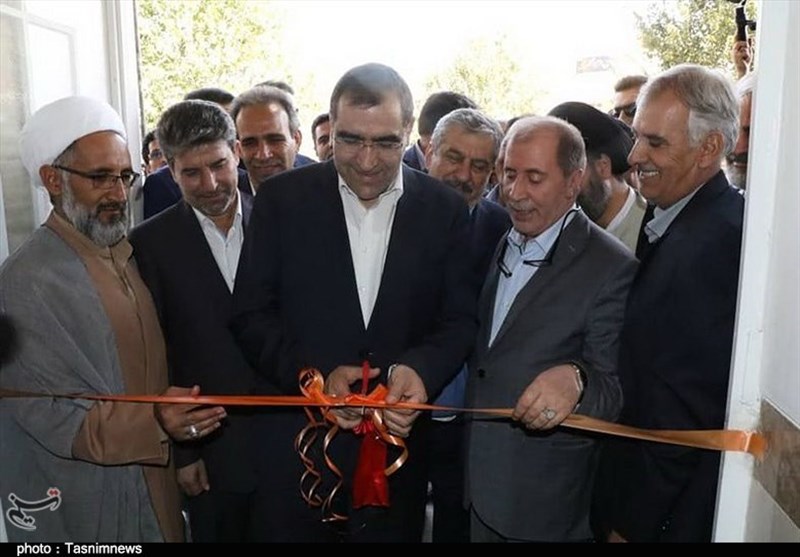 وزیر بهداشت پروژه‌های بهداشتی درمانی غرب مازندران افتتاح شد
