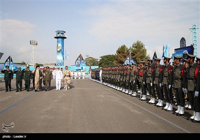 حضور فرمانده معظم کل قوا در مراسم تحلیف دانشجویان دانشگاه‌های افسری ارتش