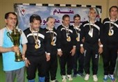 برگزاری مسابقات گلبال دسته برتر جانبازان بصیر