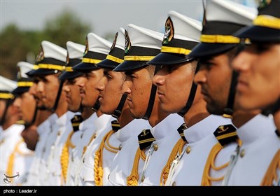 حضور فرمانده معظم کل قوا در مراسم تحلیف دانشجویان دانشگاه‌های افسری ارتش