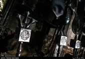 کارگاه علامت سازی جهت استفاده در مراسم ها و دسته های عزاداری حضرت اباعبدالله الحسین علیه السلام