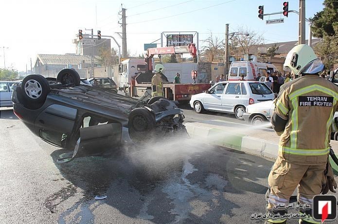 معایب پژو ۲۰۶ مشخصات پژو ۲۰۶ مشخصات پراید عکس پراید حوادث تهران چپ کردن خودرو تصادف پراید تصادف 206 اخبار تهران