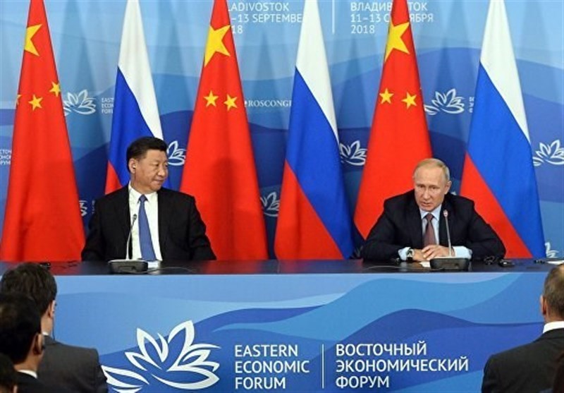پوتین: روابط روسیه و چین الگویی از کارایی و مسئولیت پذیری است