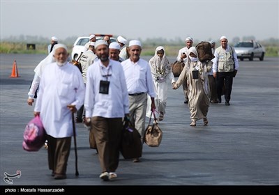 بازگشت نخستین گروه از زائران بیت‌الله الحرام به گلستان 