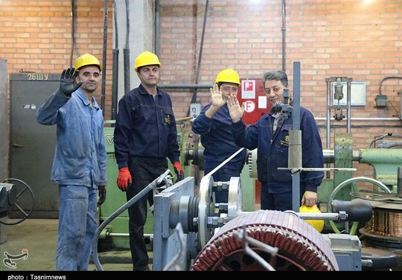 قزوین|کارگران بسیجی در رزمایش «شیفت ایثار» شرکت کردند