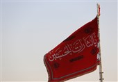 تعویض پرچم گنبد مسجد مقدس جمکران + فیلم