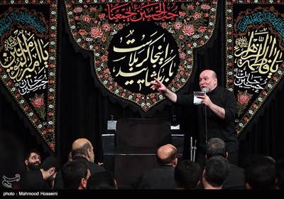  مداحی حسین سازور در مراسم عزاداری شب دوم محرم در مسجد ارک تهران