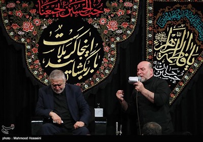  مداحی حسین سازور در مراسم عزاداری شب دوم محرم در مسجد ارک تهران