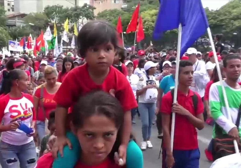 Thousands of Venezuelans Stage Rally against US Imperialism in Caracas (+Video)