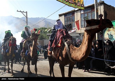  ورود نمادین کاروان امام حسین (ع) به کربلا