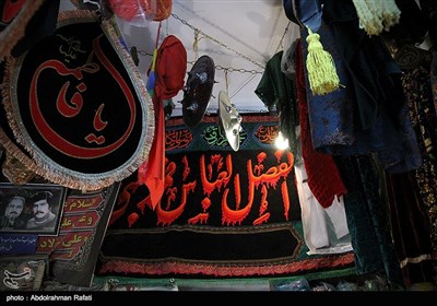 بازار فروش لوازم عزاداری محرم در همدان 
