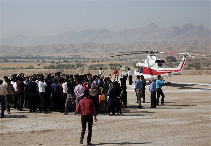 طرح‌های اورژانس هوایی بوشهر و سد تنگ‌ارم دشتستان با حضور معاون رئیس جمهور افتتاح شد