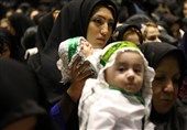 طنین لالایی مادران اردبیلی به یاد طفل 6 ماهه کربلا+فیلم