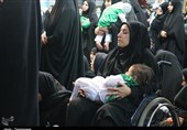 گزارش تسنیم از عاشقانههای مادرانه با شیرخوارگان عاشورایی در استان تهران+فیلم