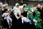 برگزاری همایش شیرخوارگان حسینی به روایت تصویر