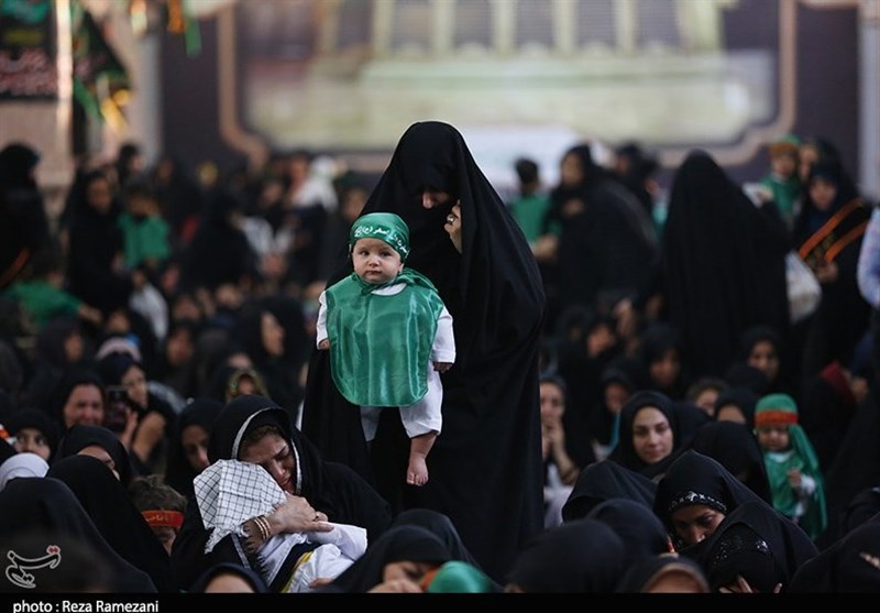 همایش شیرخوارگان حسینی در مسجد مقدس جمکران به‌روایت تصویر‌
