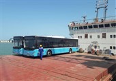 نخستین محموله خودرو از امیرآباد به تاجیکستان ترانزیت شد