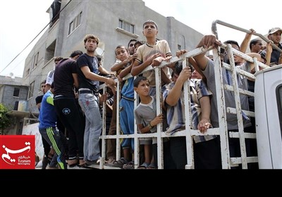 غزہ پر اسرائیلی حملے کے مناظر