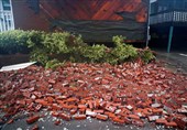 ویرانی‌های به جای مانده از توفان فلورنس در آمریکا + تصاویر