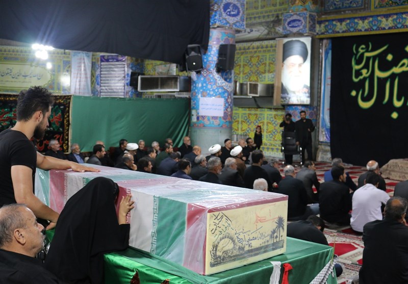 تهران| مراسم وداع با پیکر مطهر شهید غواص در شهریار به روایت تصویر