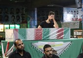 قزوین| پیکر شهید جمشید صیادی در الوند آرام گرفت