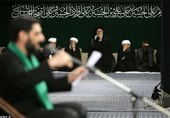 بحضور سماحة قائد الثورة..اقامة مراسم اللیلة الاولى لعزاء سید الشهداء ابی عبد الحسین (ع )