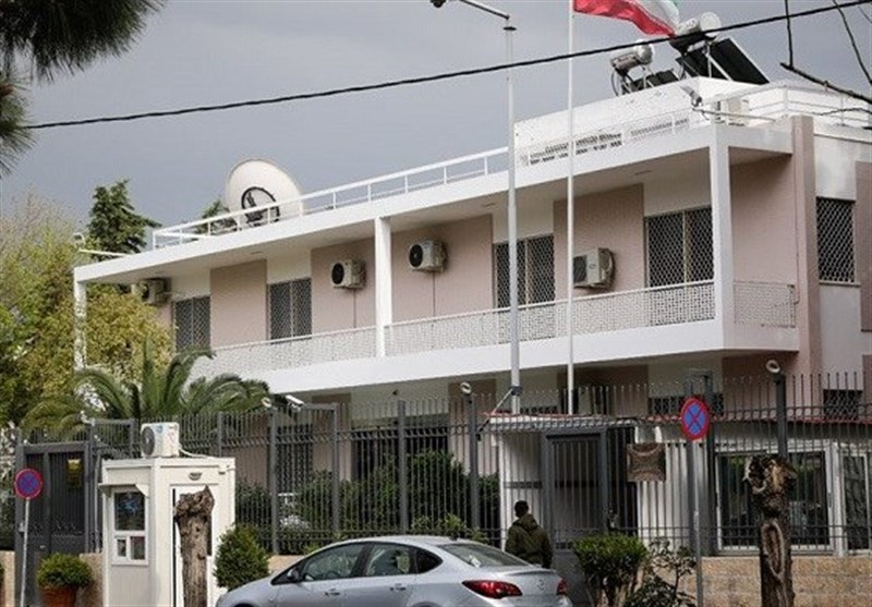 یونان میں ایرانی سفارت خانے پر حملہ