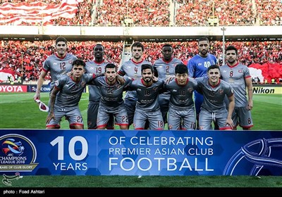 دیدار تیم های فوتبال پرسپولیس و الدحیل قطر 