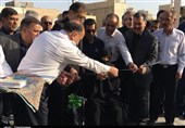 یزد| وزیر بهداشت هلیپد و پایگاه اورژانس شهید ذوالفقاری یزد را افتتاح کرد