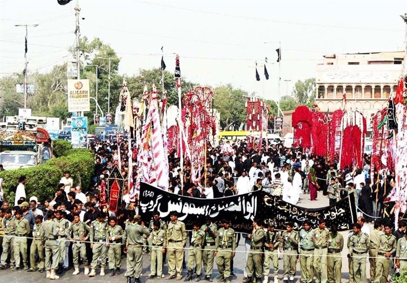 پاکستان بھر میں 9 محرم الحرام کے جلوس روایتی راستوں سے گزر کر اختتام پذیر