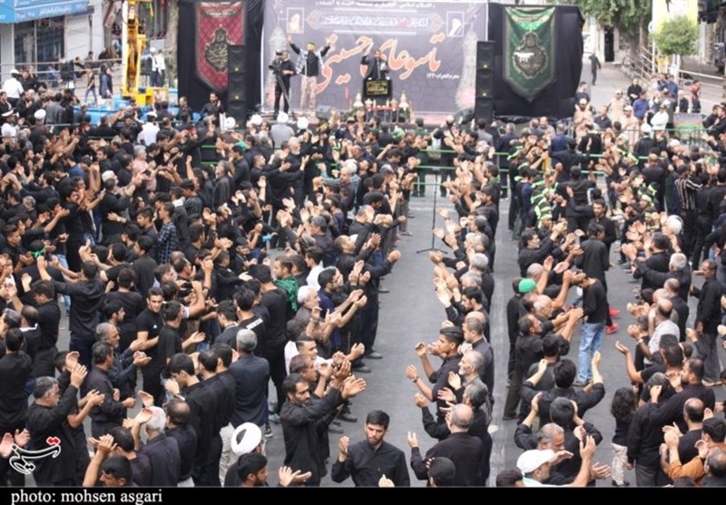 شور حسینی در تاسوعای حسینی در گرگان به روایت تصویر