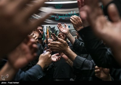 مراسم عزاداری تاسوعای حسینی در بازار تهران 