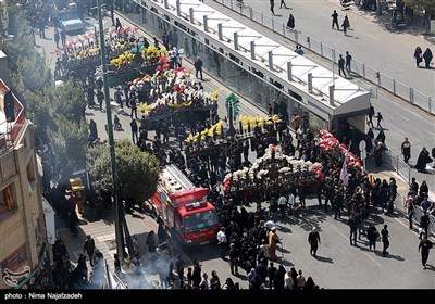 Shiite Muslims in Holy City of Mashhad Commemorate Tasou’a