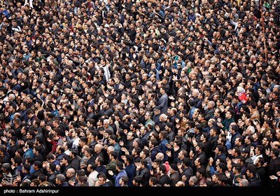 اجتماع عزاداران در روز تاسوعا - اردبیل