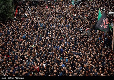 اجتماع عزاداران در روز تاسوعا - اردبیل