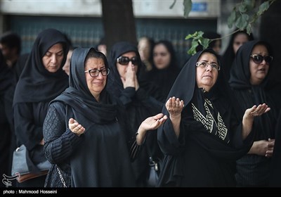 مراسم عزاداری روز تاسوعای حسینی در تکیه ثارالله(ع) با حضور اقلیت های مذهبی