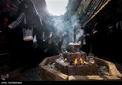 آیین چهل منبر در روز تاسوعای حسینی-خرم آباد 