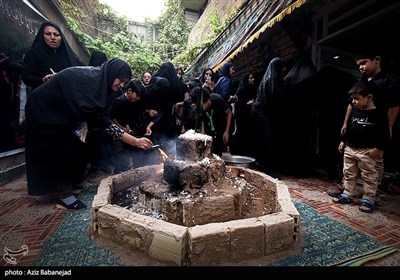 آیین چهل منبر در روز تاسوعای حسینی-خرم آباد 