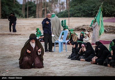 تعزیه حضرت عباس (ع) در روستای نظرآقا-بوشهر