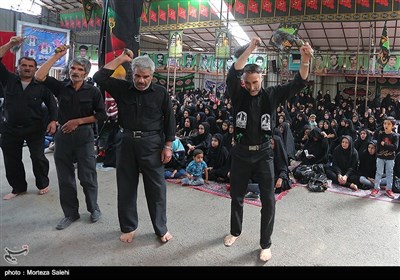 مراسم عزاداری عاشورای حسینی در مبارکه اصفهان