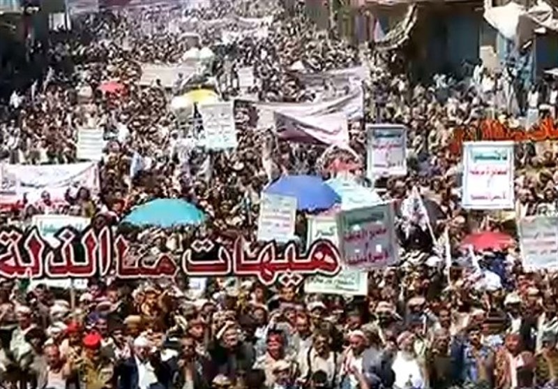 یمن|طنین فریاد &quot;هیهات من الذله&quot; در خیابان‌های صعده در روز عاشورا
