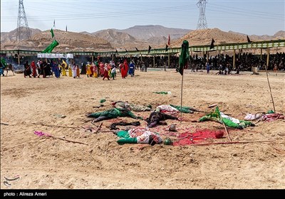 تعزیه روز عاشورا در لامرد