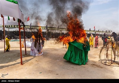 تعزیه روز عاشورا در لامرد 