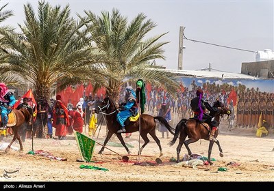 تعزیه روز عاشورا در لامرد 