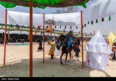 تعزیه روز عاشورا در لامرد 