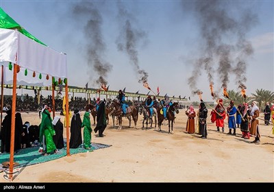 تعزیه روز عاشورا در لامرد 