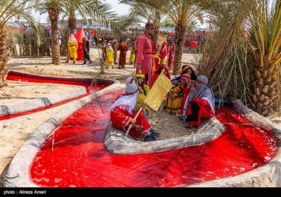 تعزیه روز عاشورا در لامرد 