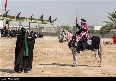 تعزیه روز عاشورا در لامرد 