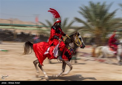 تعزیه روز عاشورا در لامرد 